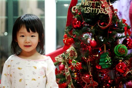 Baby christmas snap