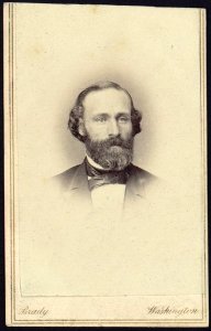 Henry L. Dawes, head-and-shoulders portrait, facing slightly right) - Brady Washington LCCN2005677234