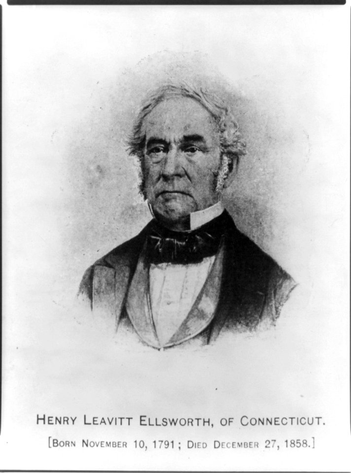 Henry Leavitt Ellsworth, head-and-shoulders portrait, facing left LCCN92521108