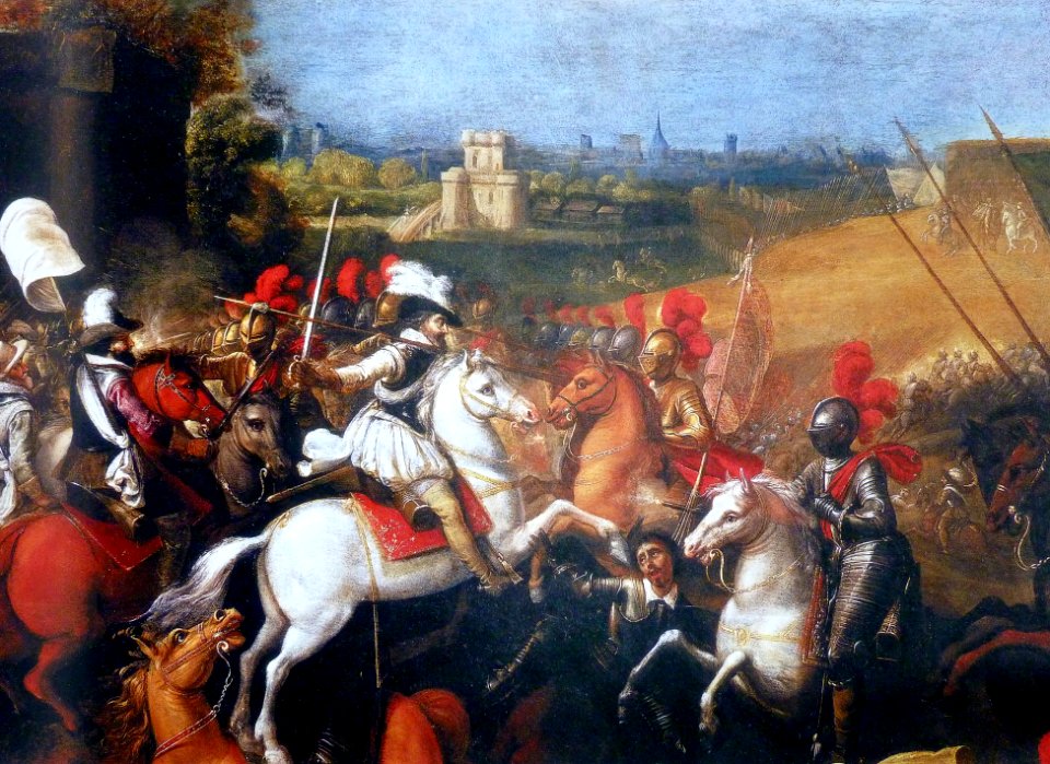 Henri IV à la Bataille d'Arques