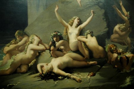 Henri Lehmann - Désolation des Océanides 3