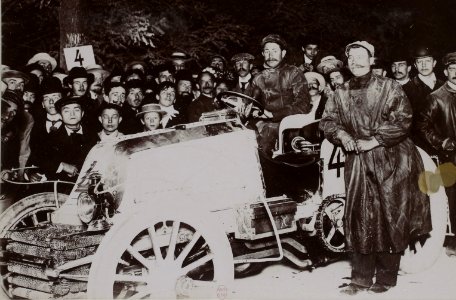Henri Fournier sur Mors Paris-Berlin 1901
