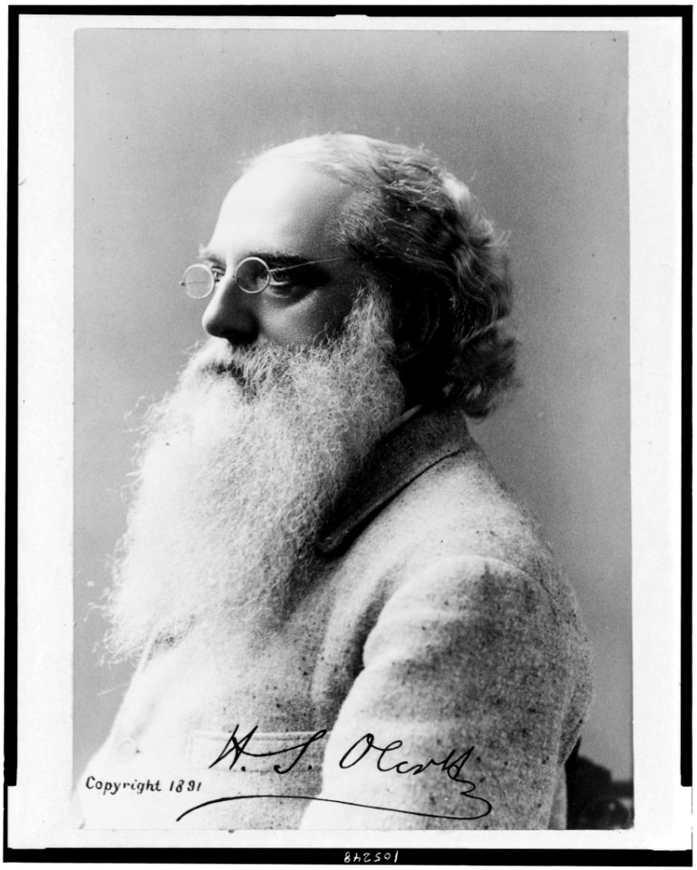 Henry S. Olcott, head-and shoulders portrait, facing left LCCN92507384
