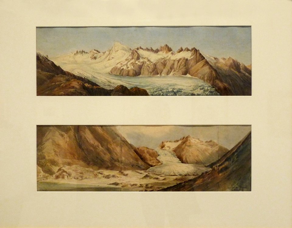 Henri Hogard-Glaciers du Rhône