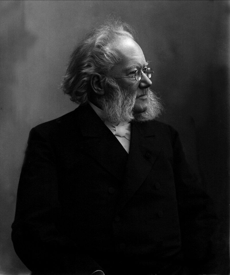 Henrik Ibsen by Gustav Borgen NFB-19778