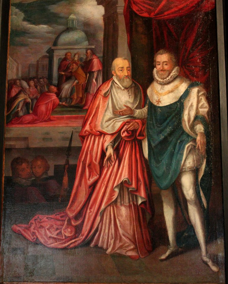 Henri IV et le cardinal de Médicis