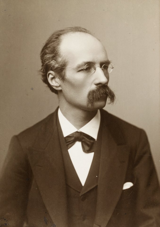 Henri La Fontaine (photographie Géruzet Frères, Bruxelles)