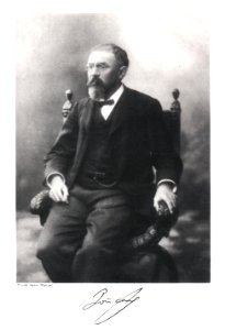 Henri Poincaré sitting