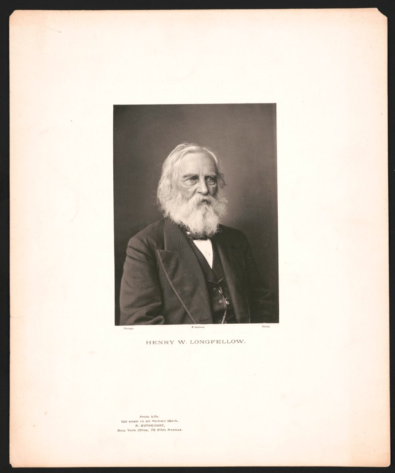 Henry W. Longfellow - phototype, F. Gutekunst, Philada. LCCN2015651534