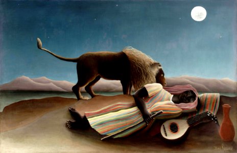 Henri Rousseau - La zingara addormentata