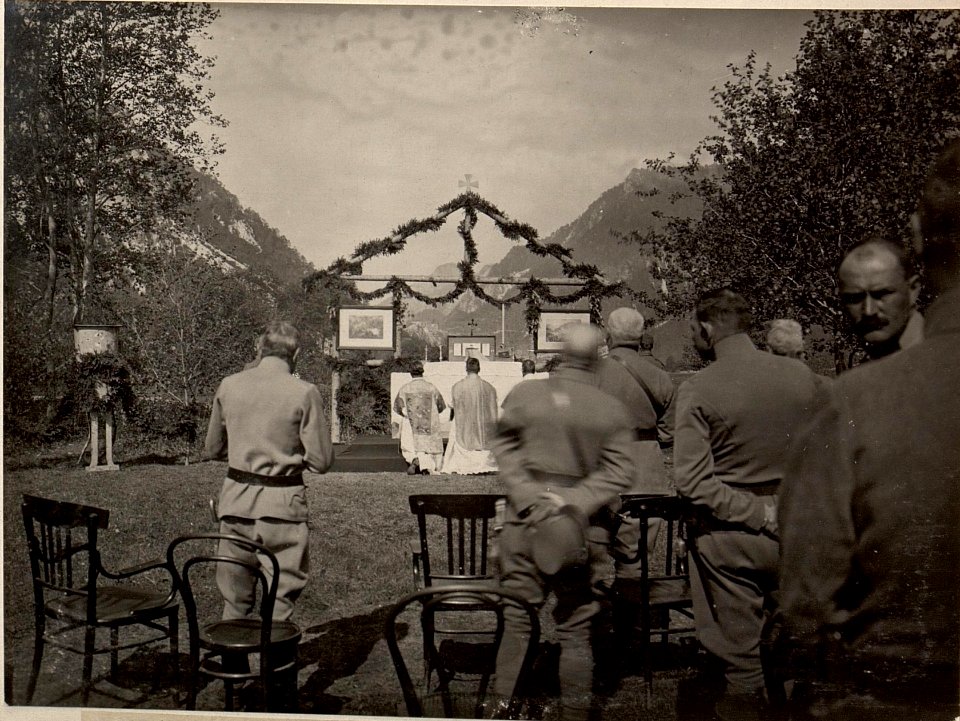 Henselfeier am 17. Mai 1916, Feldmesse (BildID 15472856)