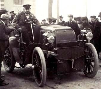 Henry de Rotschild à la côte de Chanteloup en 1900