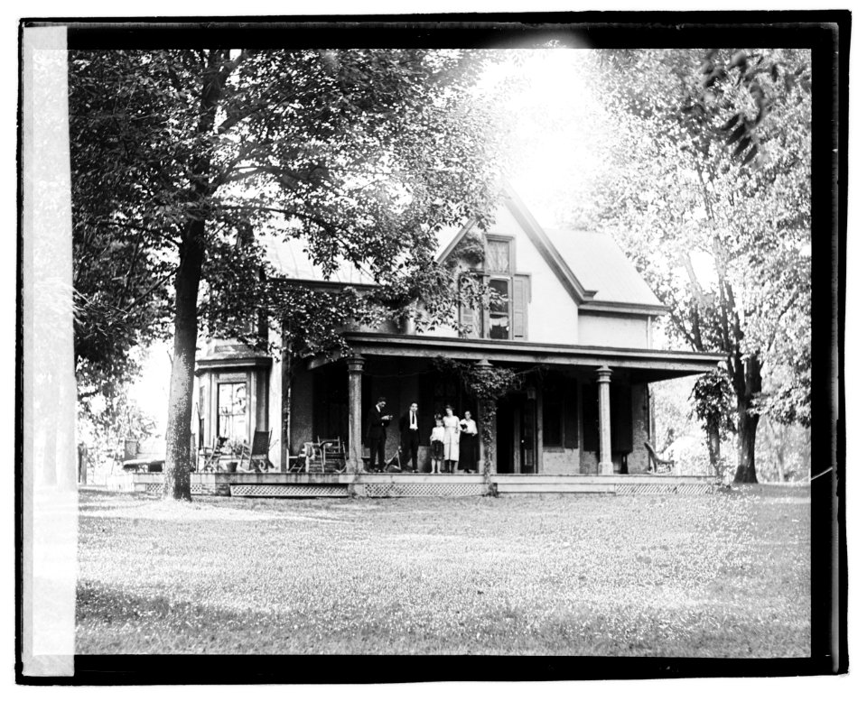 Herald Havre de Grace Tour, John Wilkes Booth House, Bel Air LCCN2016828798