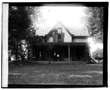 Herald Havre de Grace Tour, John Wilkes Booth House, Bel Air LCCN2016828797