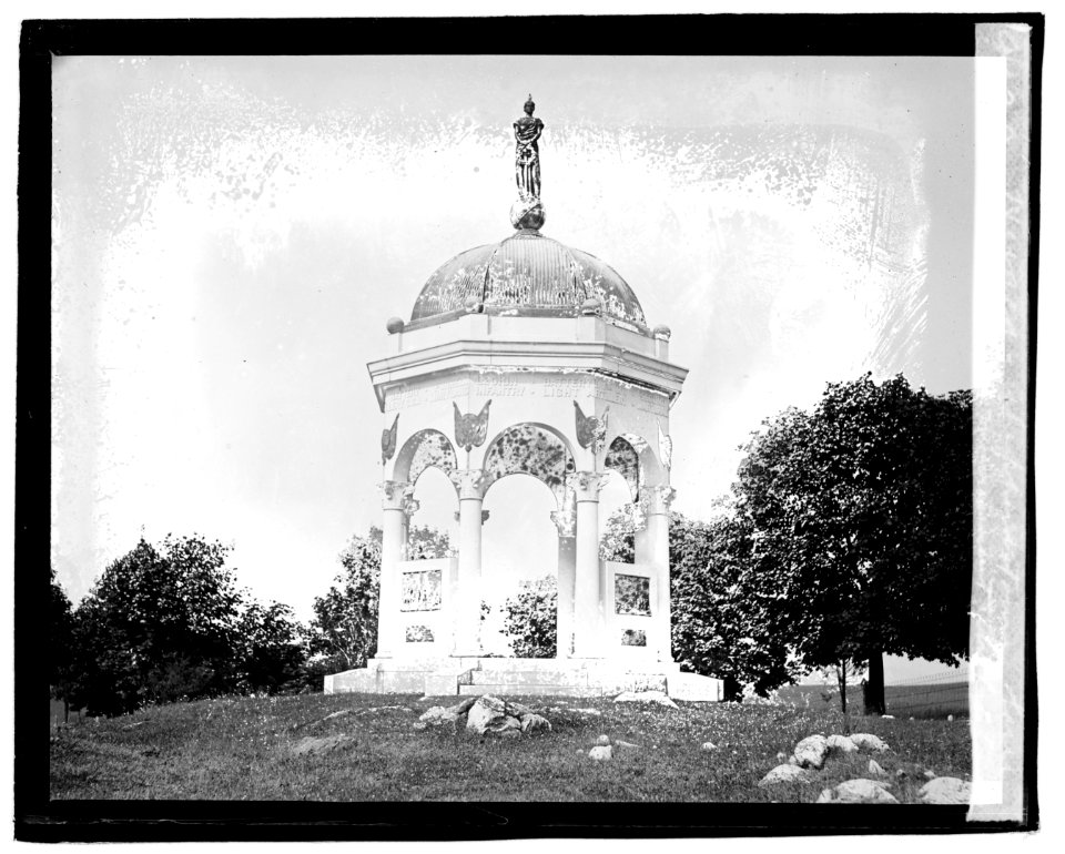 Herald Sheperdstown Tour, MD. State Monument, Antietam LCCN2016828444