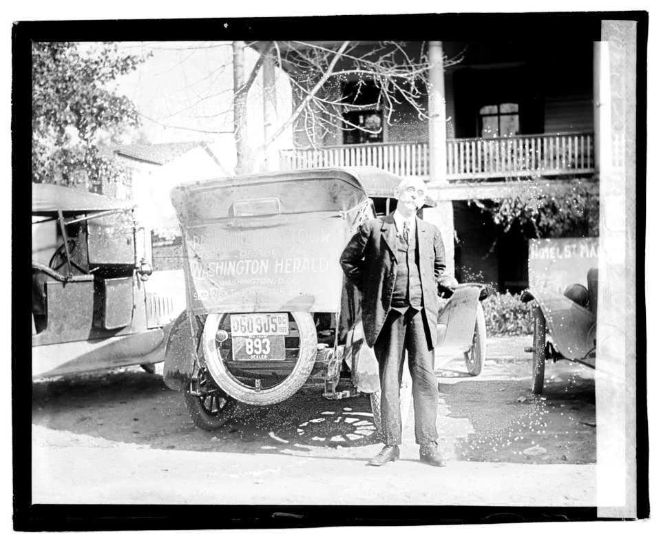Herald tour, Point Comfort, Gardener car LCCN2016828930