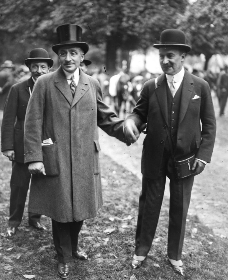 Henry Ternynck, propriétaire (du cheval Massine, gagnant du prix de l'Arc de triomphe, le 5 octobre 1924) - (photographie de presse) - (Agence Rol)