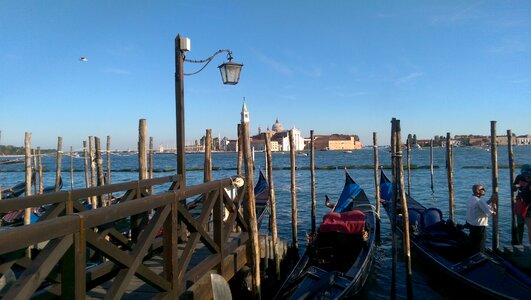 Water italy churches photo