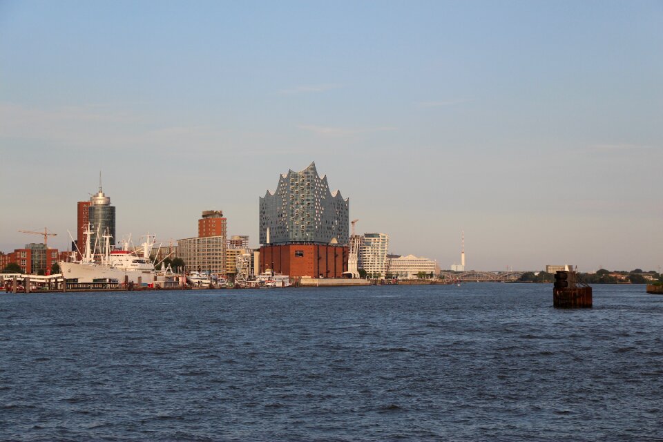 Hamburg port architecture