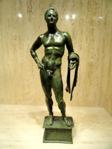 Heracles, Italy, 1st century CE copy of version of 4th century BCE original - Nelson-Atkins Museum of Art - DSC08193 photo