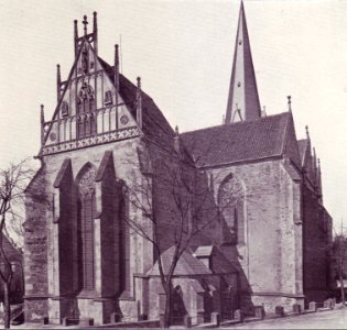 Herford St. Marien von Nordosten 1904