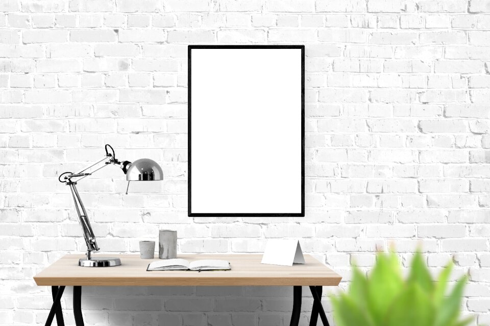 Desk interior presentation