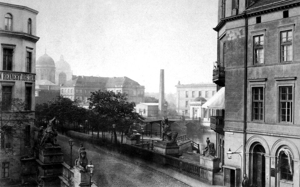 Herkulesbrücke, Berlin 1875