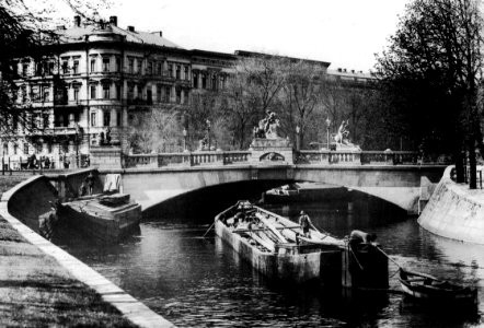 Herkulesbrücke, Berlin 1900