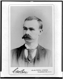 Herman Hollerith, head-and-shoulders portrait, facing left LCCN96502521