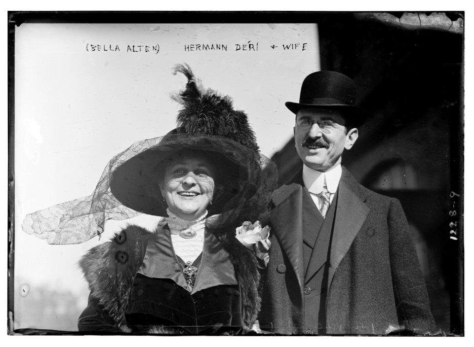 Hermann Deri and wife (Bella Alten) LCCN2014686330