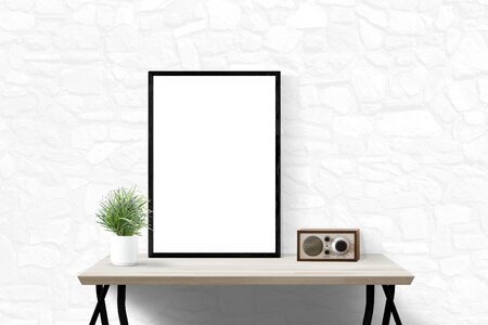 Desk interior presentation