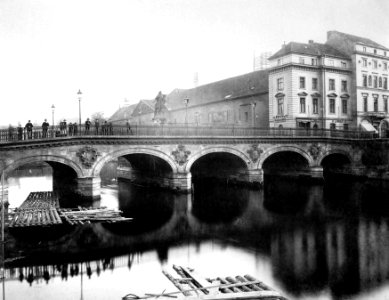 Hermann Rückwardt - Lange Brücke (1889)