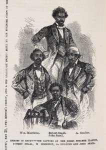 Heroes in Ebony-The captors of the Rebel steamer Planter, Robert Small, W. Morrison, A. Gradine and John Small LCCN99403228