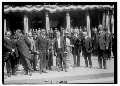Herrick & Jusserand, Lafayette Day, 1919 LCCN2014709606