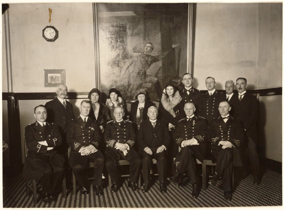 Herdenking van het overlijden van Van Speijk in het Burgerweeshuis