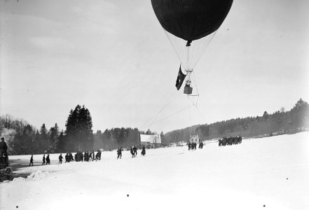 Herunterziehen des Fesselballons - CH-BAR - 3238364