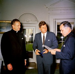 Hesburgh and Kennedy
