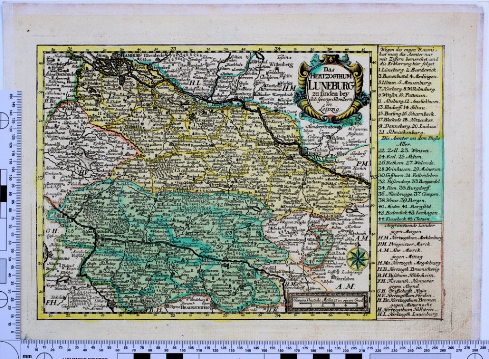 Herzogthum Lüneburg Schreiber 9069
