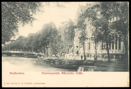 Herengracht 169-179, bij de brug de ingang Oude Leliestraat, Afb PBKD00289000010