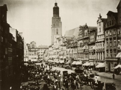 Hermann Krone - Ring in Breslau (um 1870) (Zeno Fotografie)