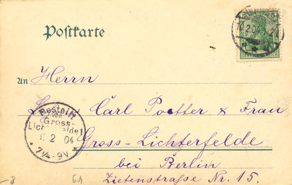 Herford, Nordrhein-Westfalen - Mühle am Schulwall (back) (Zeno Ansichtskarten)