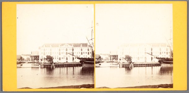 Het Marinegebouw te Amsterdam