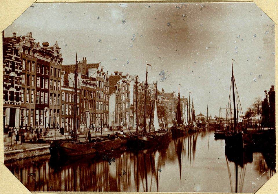 Het Singel tusschen de Blaauwburgwal en de Brouwersgracht