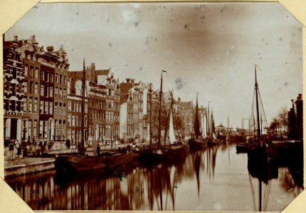 Het Singel tusschen de Blaauwburgwal en de Brouwersgracht photo