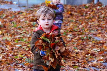 Happy fun boy photo