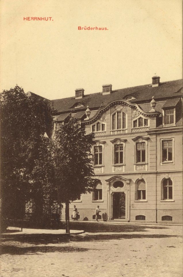 Herrnhut, Sachsen - Brüderhaus (Zeno Ansichtskarten)