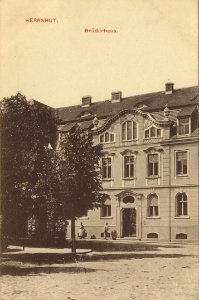 Herrnhut, Sachsen - Brüderhaus (Zeno Ansichtskarten)
