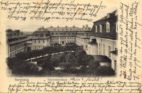 Herrnhut, Sachsen - Schwesternhaus (Zeno Ansichtskarten)