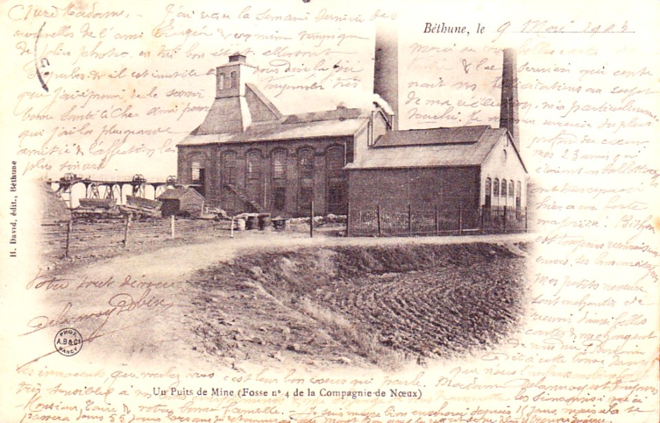 Hersin-Coupigny - Fosse n° 4 - 4 bis des mines de Nœux (A)
