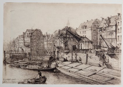 HH-Riefesell-21-Hohen-Brücke-beim-neuen-Kran-20-04-1885